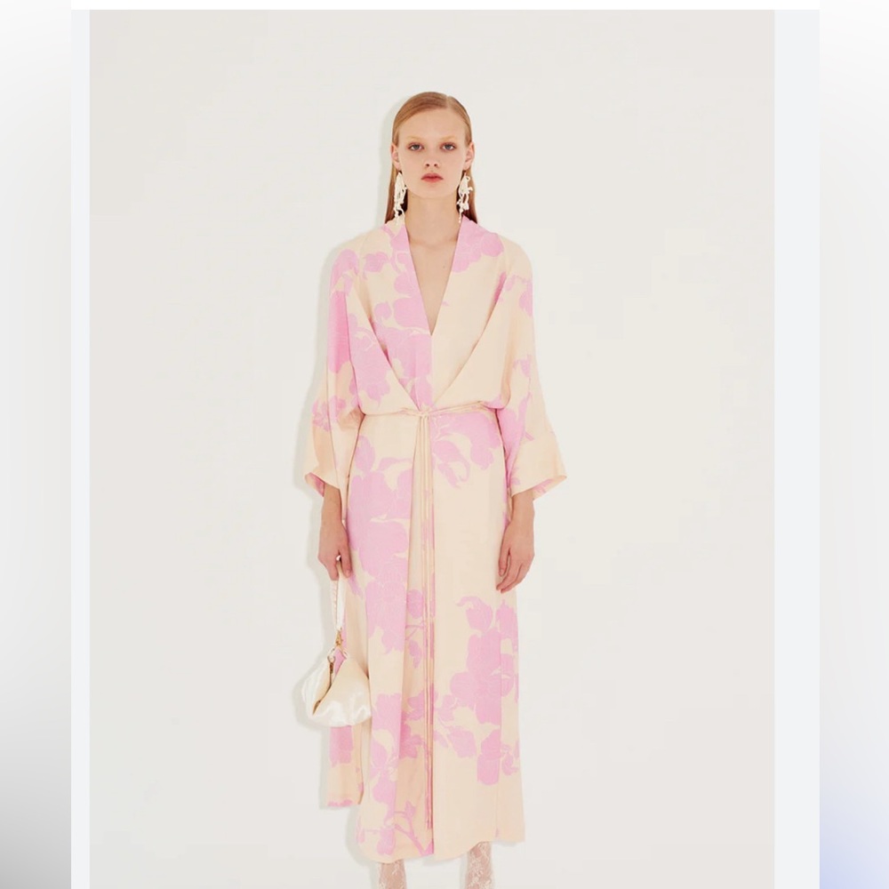 Eiko ai pink kimono dress